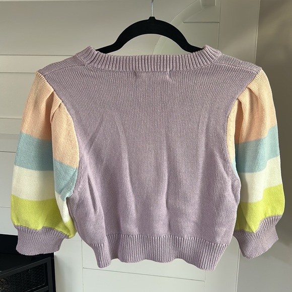 NWT boutique cropped sweater, size small - Picture 3 of 3